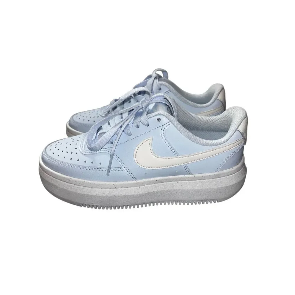 Nike court vision Alta blue size 6